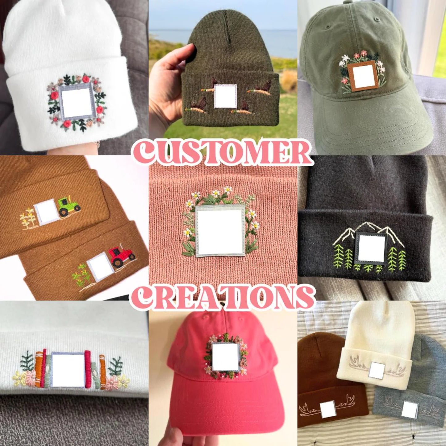Nature Beanie Stick & Stitch Outdoor Embroidery Pack