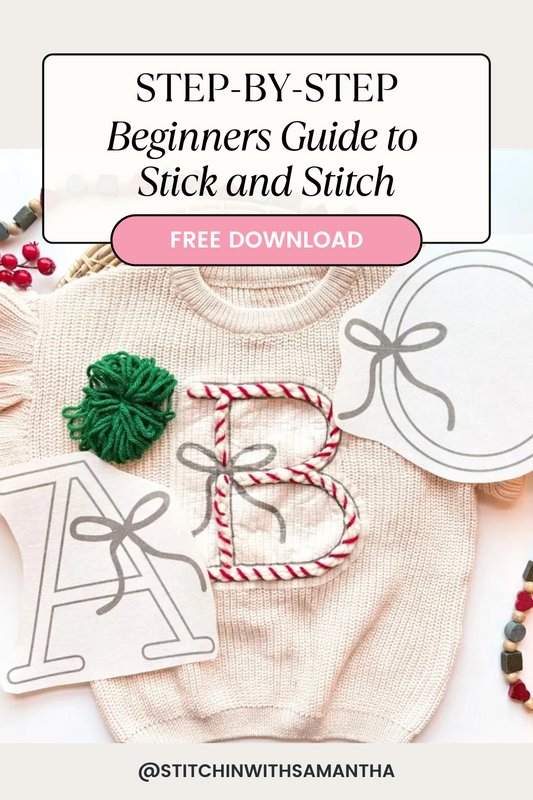 Print & Stitch: Beginner’s Guide to Printing Stick and Stitch Embroidery Designs