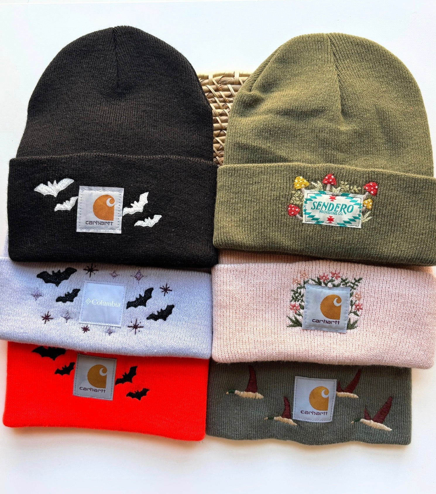 Hand-Stitched Beanies