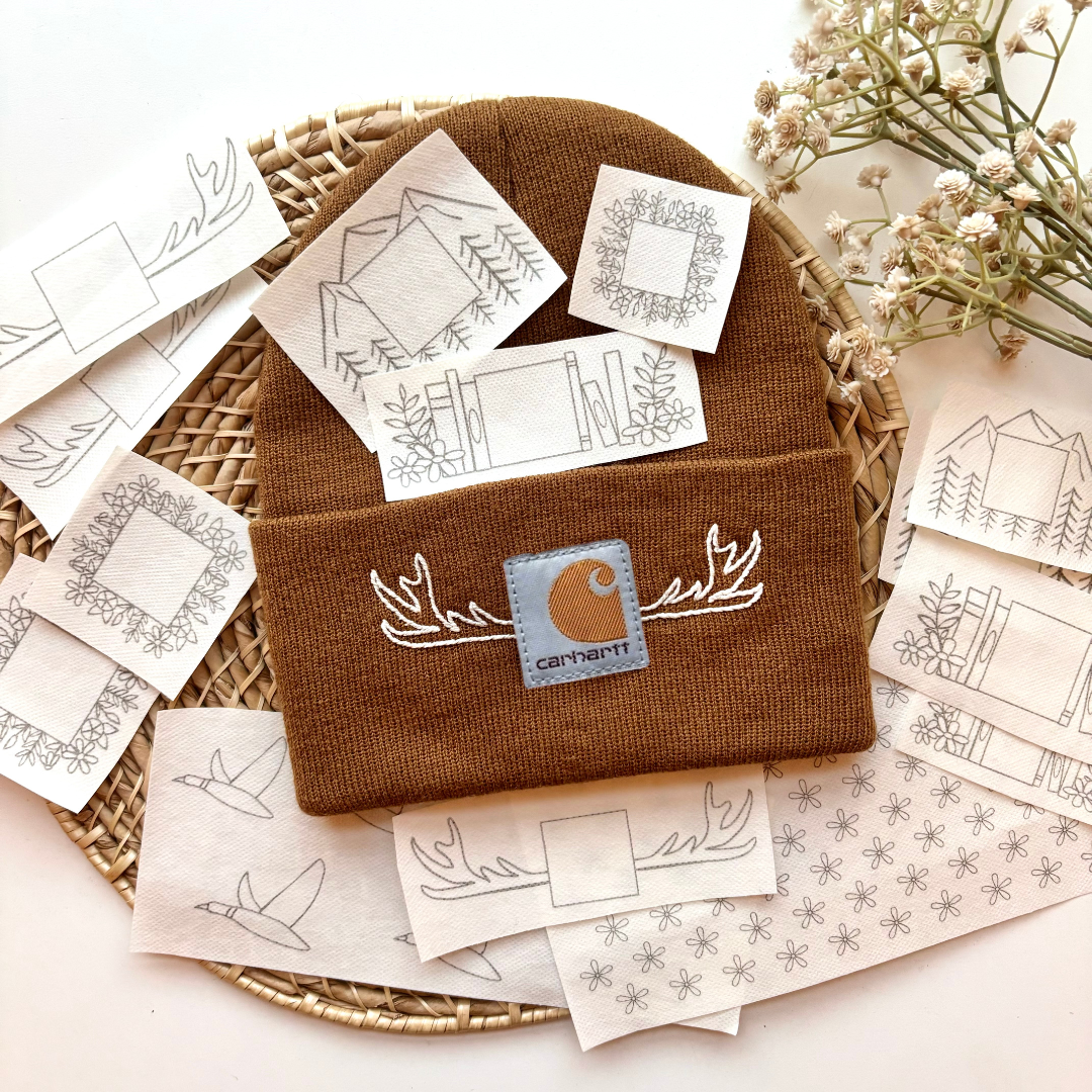 Nature Beanie Stick & Stitch Outdoor Embroidery Pack