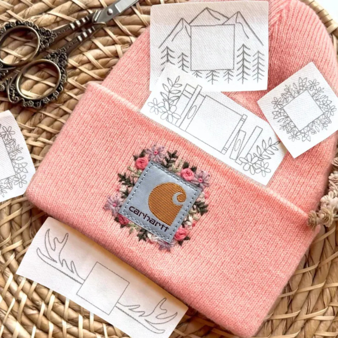 Nature Beanie Stick & Stitch Outdoor Embroidery Pack