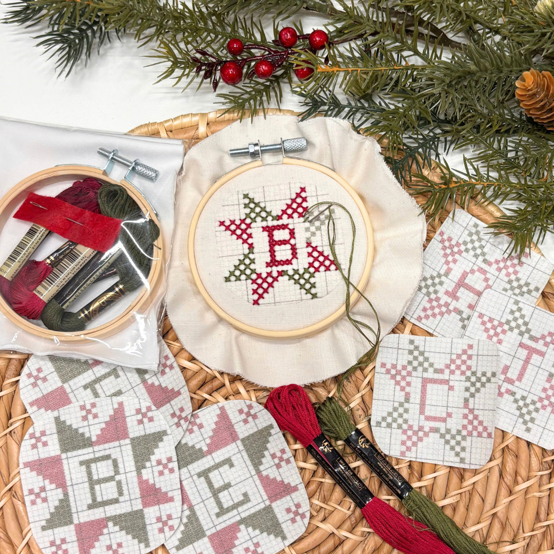 Cross Stitch Ornament PDF Printable Templates