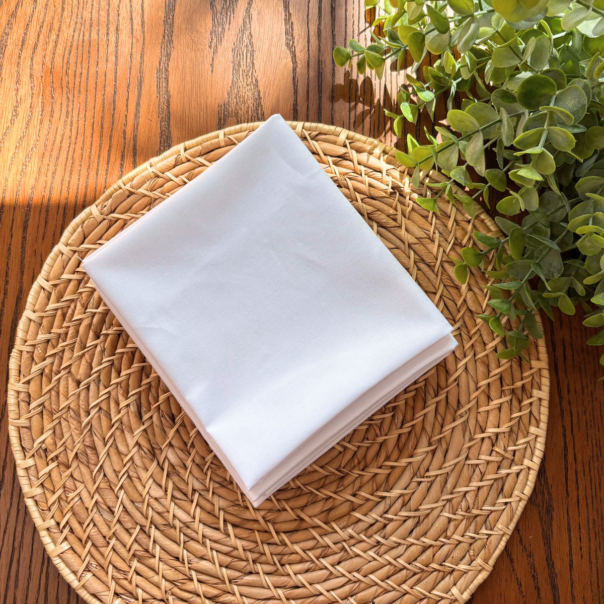 White Kona Cotton Fabric