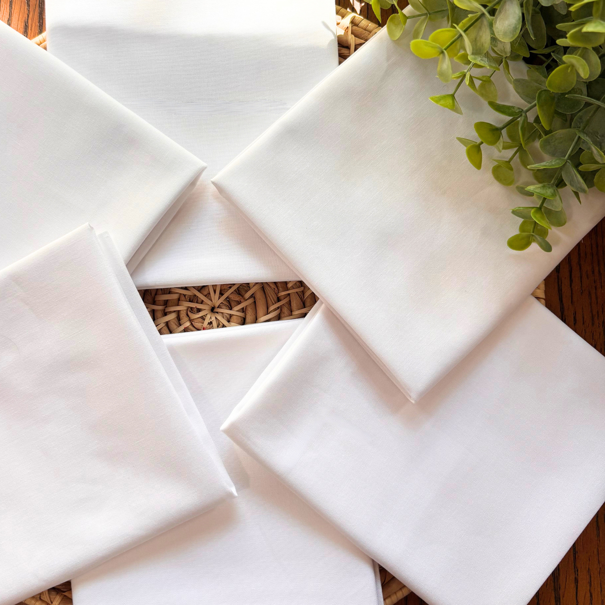 White Kona Cotton Fabric