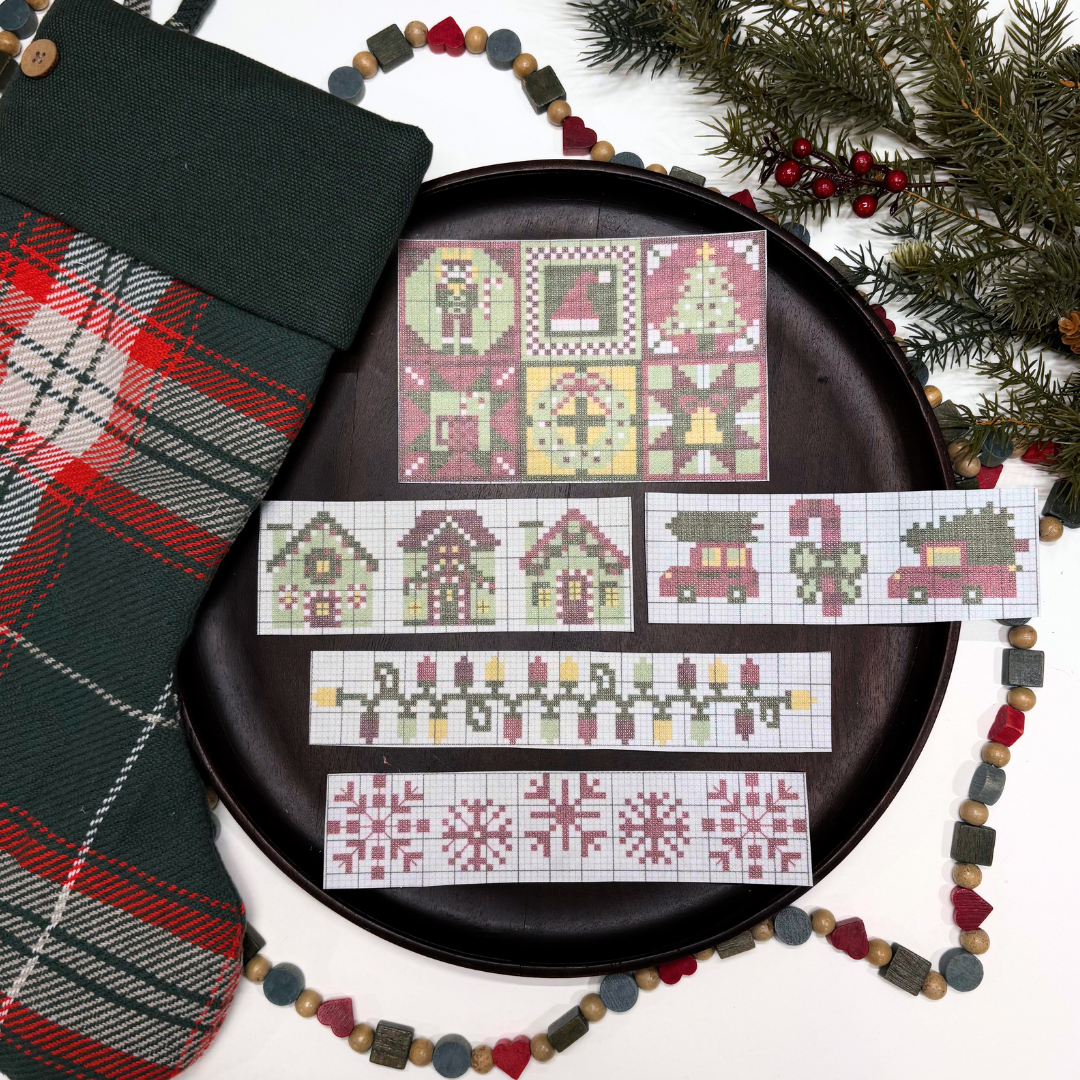 Christmas Cross Stitch Instant Download PDF Pattern Printable