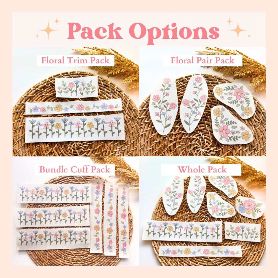 Colorful Stick & Stitch Embroidery Pack (Color + Stitch Guides Included!)