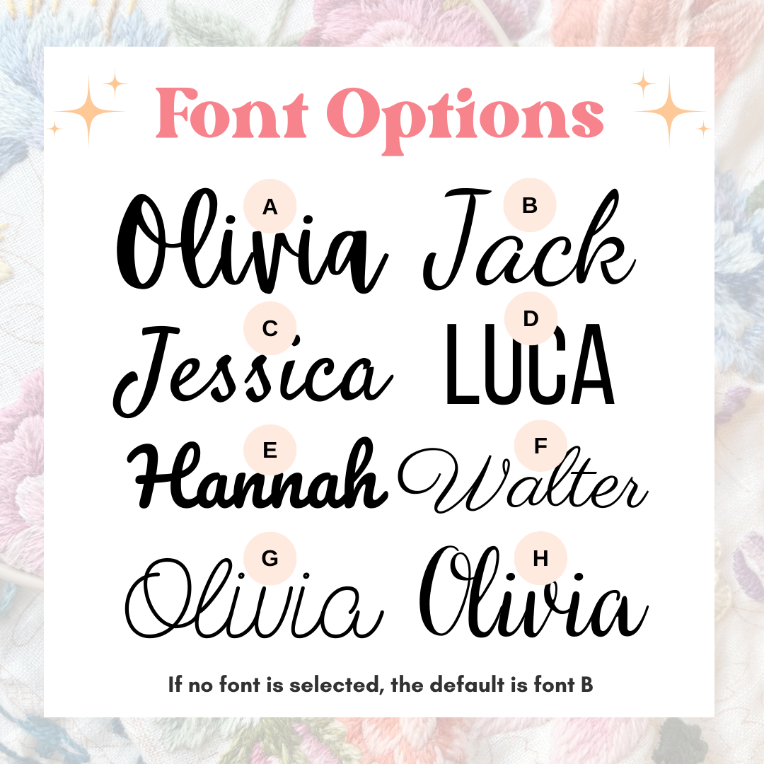 DIY Embroidery Name Sweater Kit + YouTube Tutorial