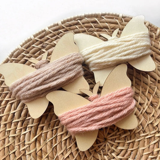 Bulky Weight Yarn Sampler for Sweater Embroidery