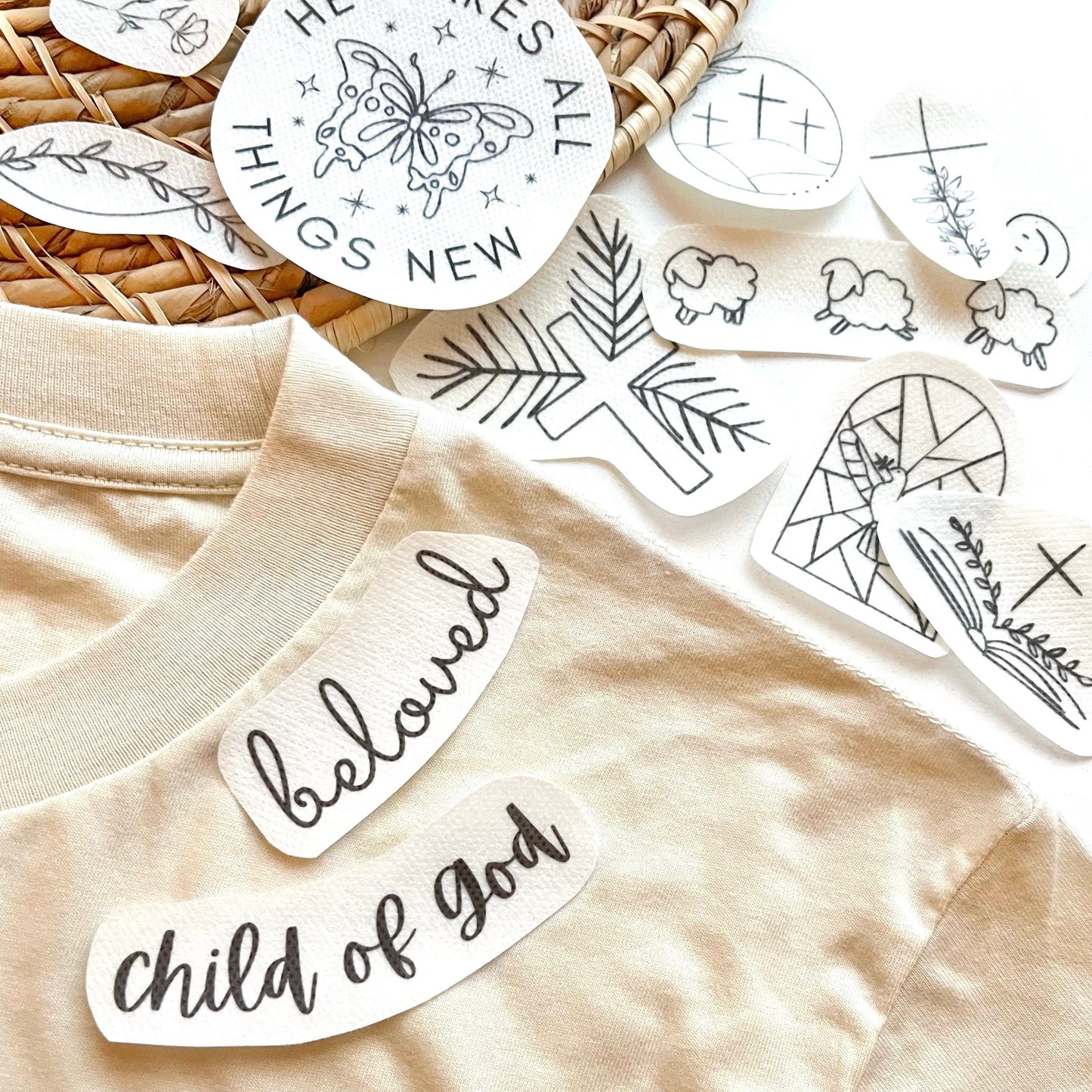 Christian Stick and Stitch Hand Embroidery Faith Pack