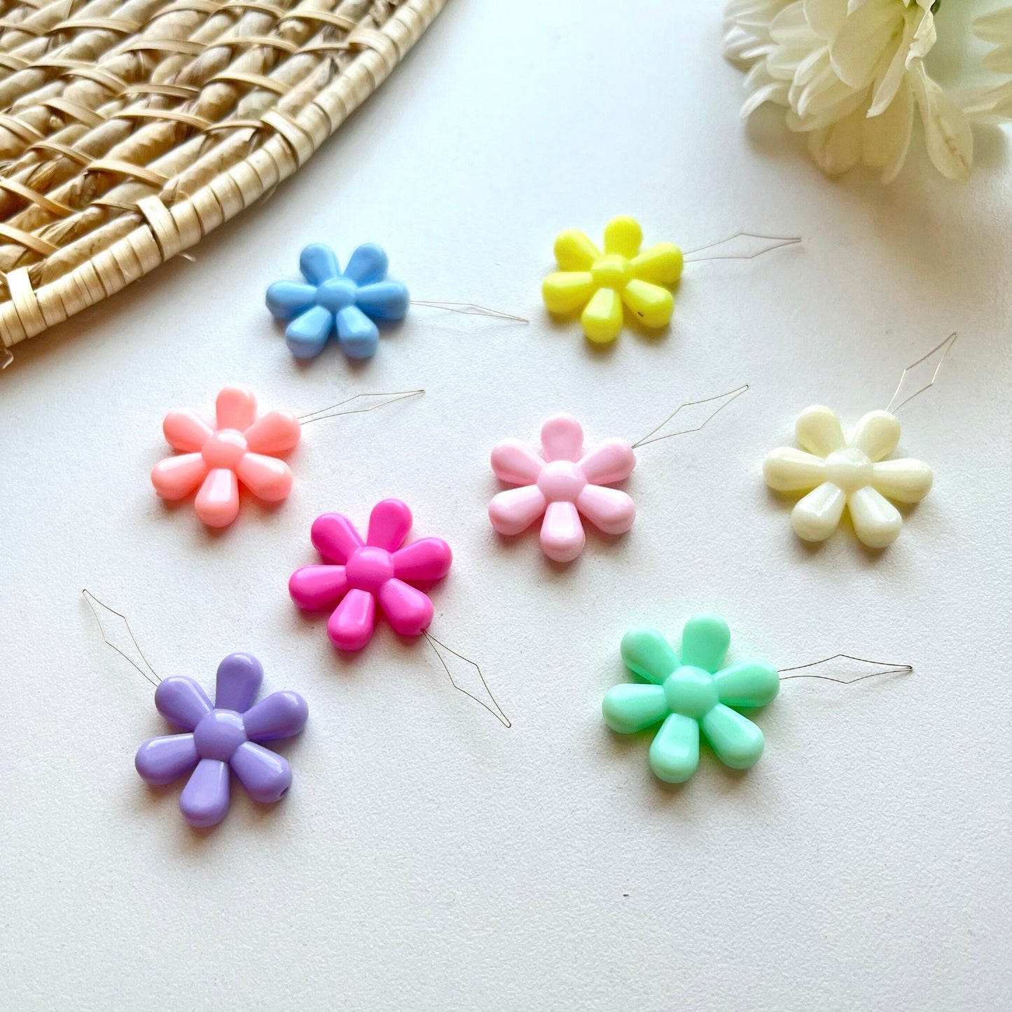Flower Needle Threader for Hand Embroidery