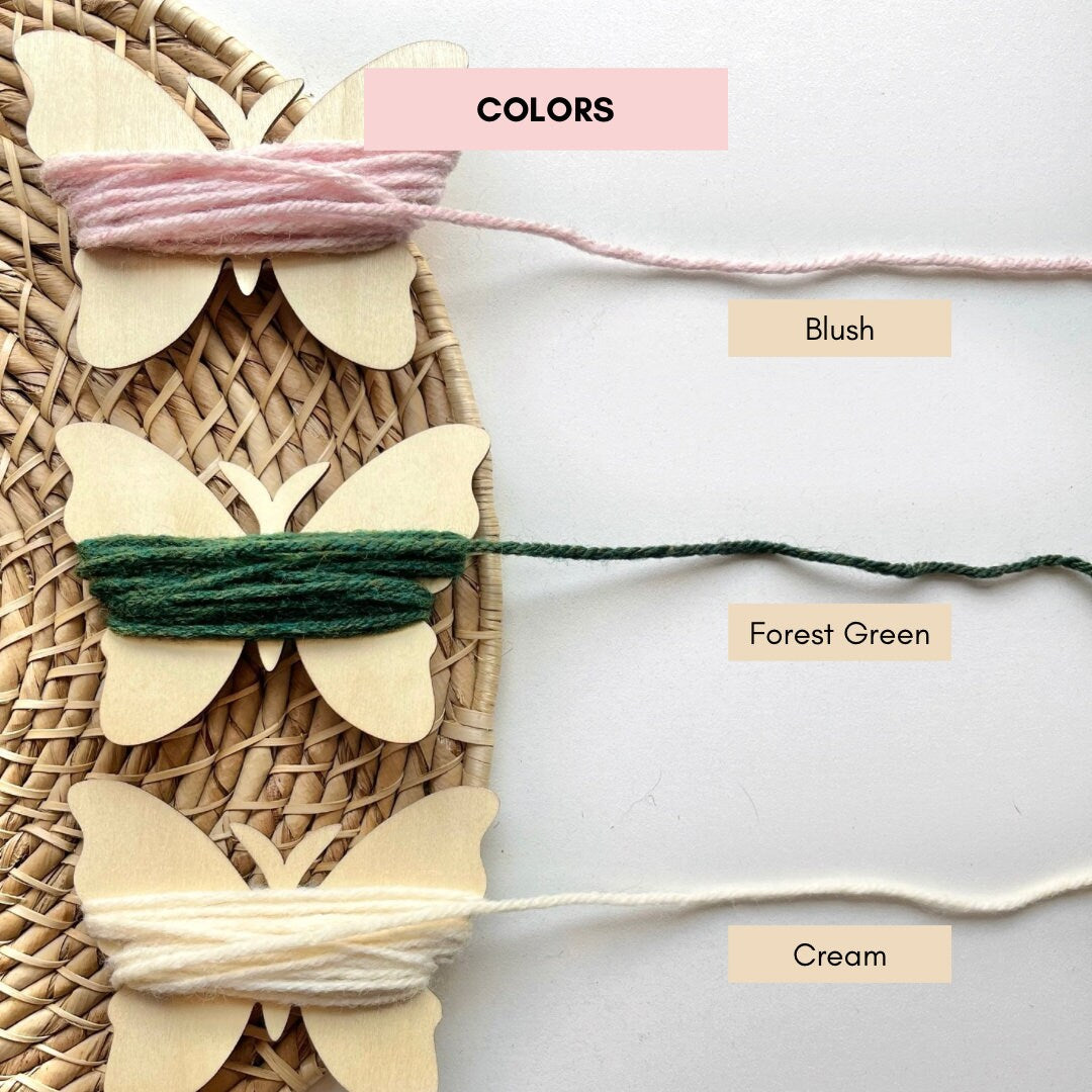 Medium Weight Yarn Sampler for Sweater Embroidery