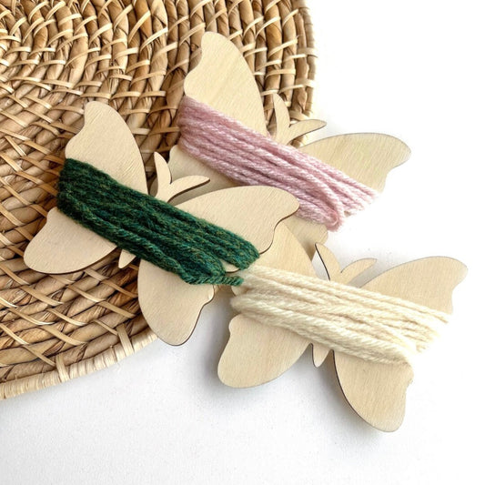 Medium Weight Yarn Sampler for Sweater Embroidery